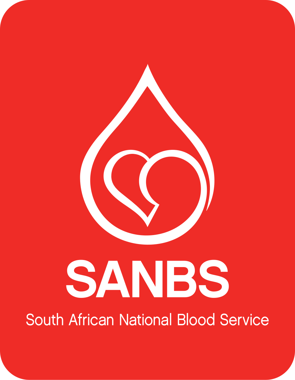 SANBS — Donate Blood logo